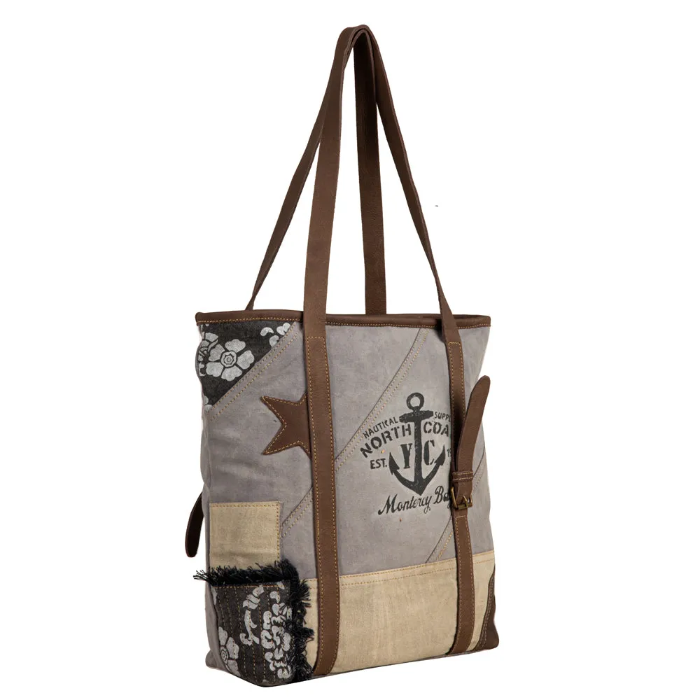 Vintage Adventurer Tote Bag sold by Myra Bag product image thumbnail 2