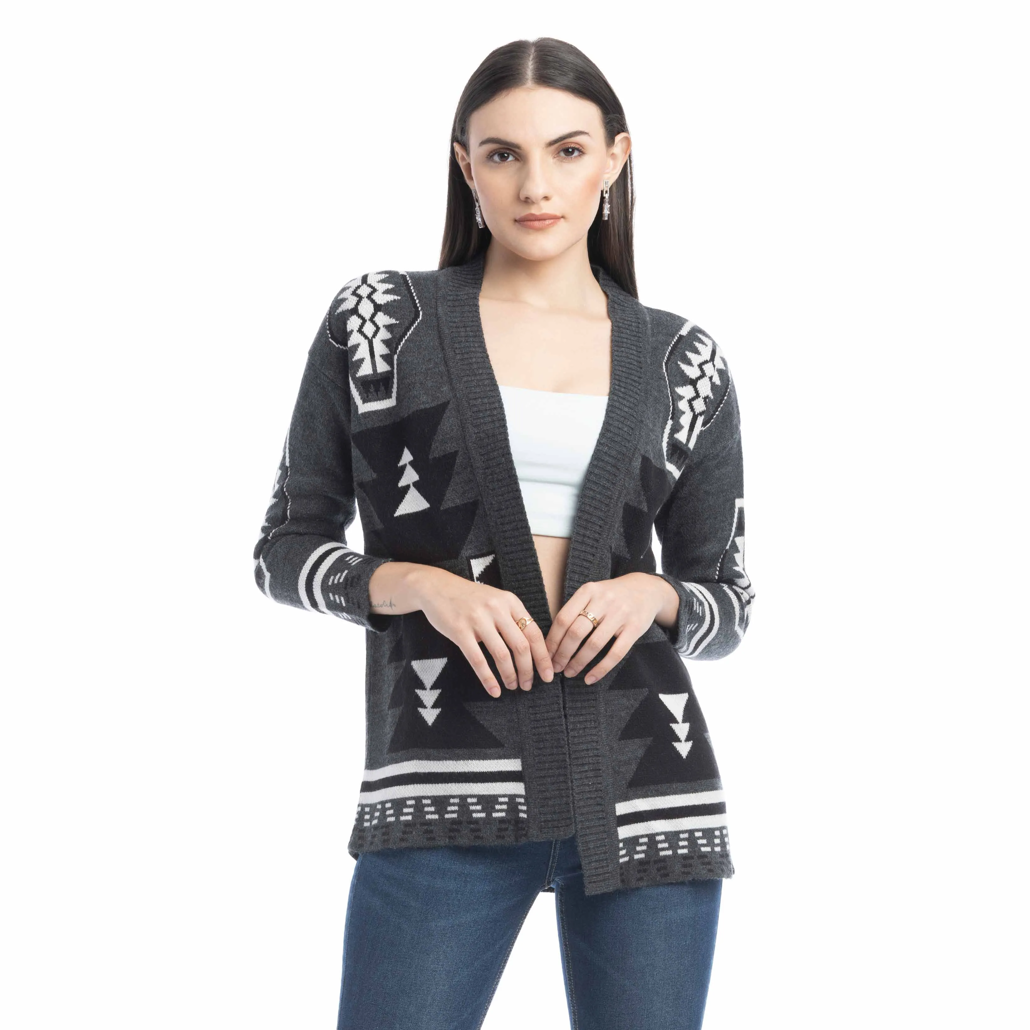 Madilyn Tribal Lore Cardigan sold by Myra Bag