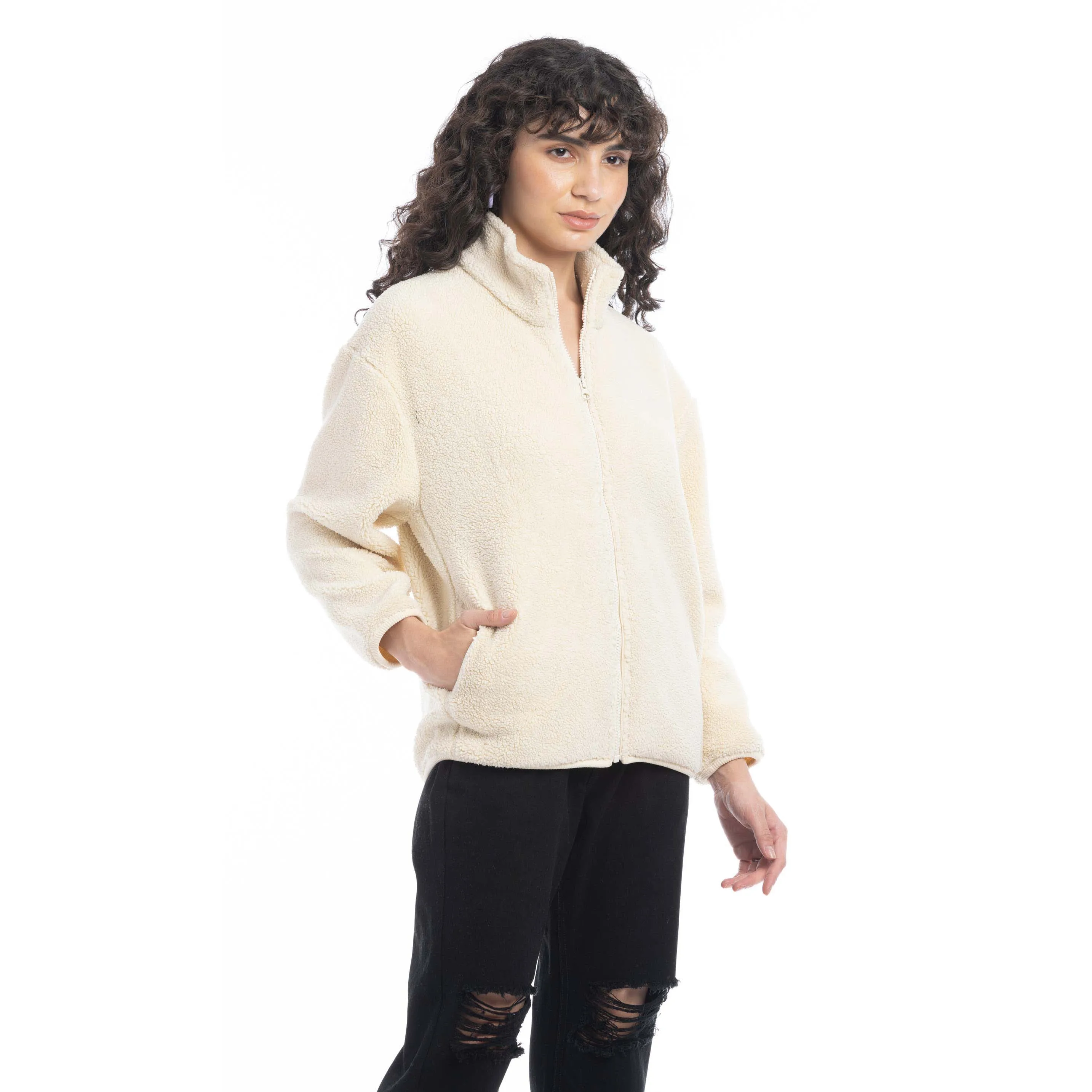 Adelina Fleece Jacket sold by Myra Bag product image thumbnail 5