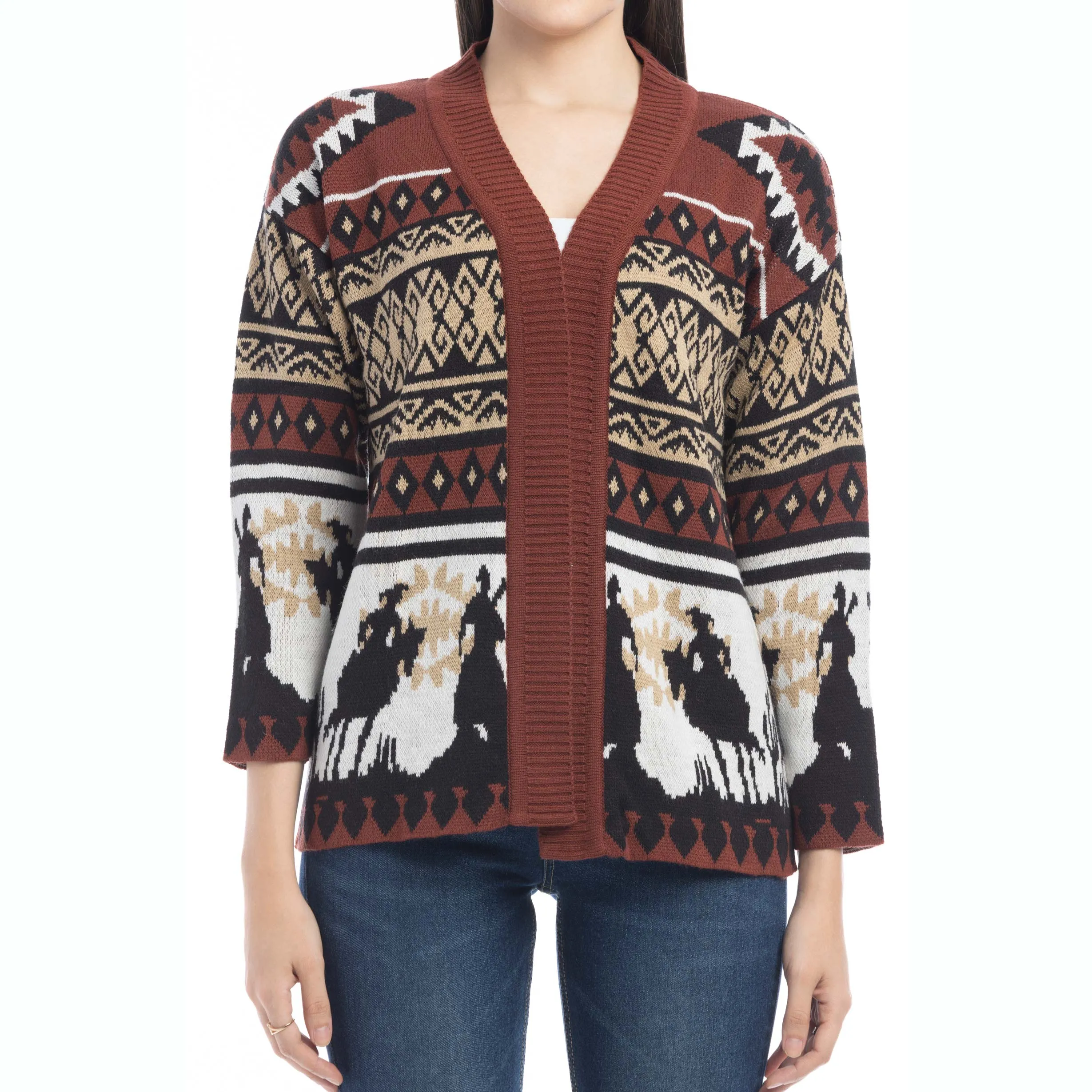 Aniyah Range Riders Cardigan sold by Myra Bag product image thumbnail 3