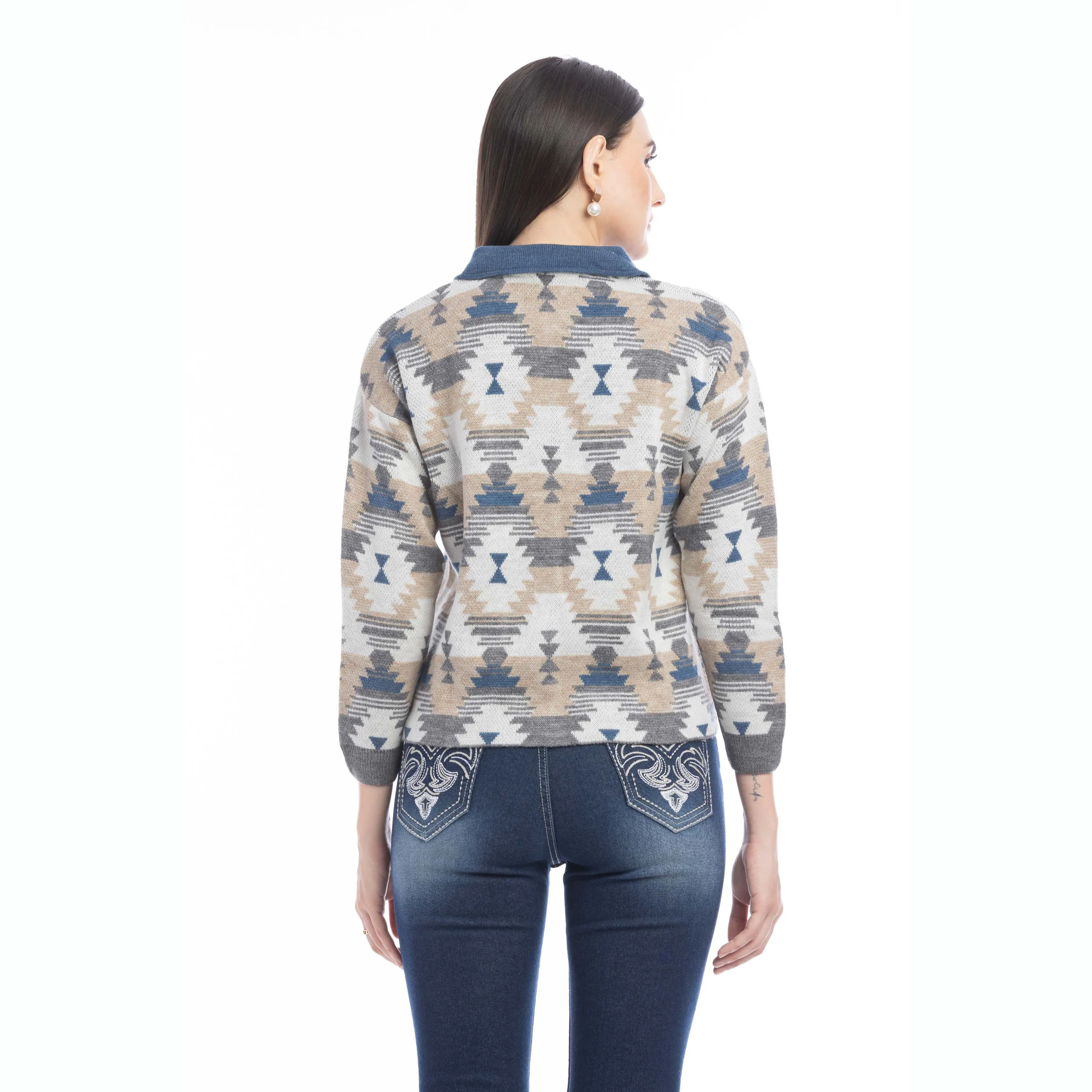 Raign Button Front Shacket Sweater sold by Myra Bag product image thumbnail 3