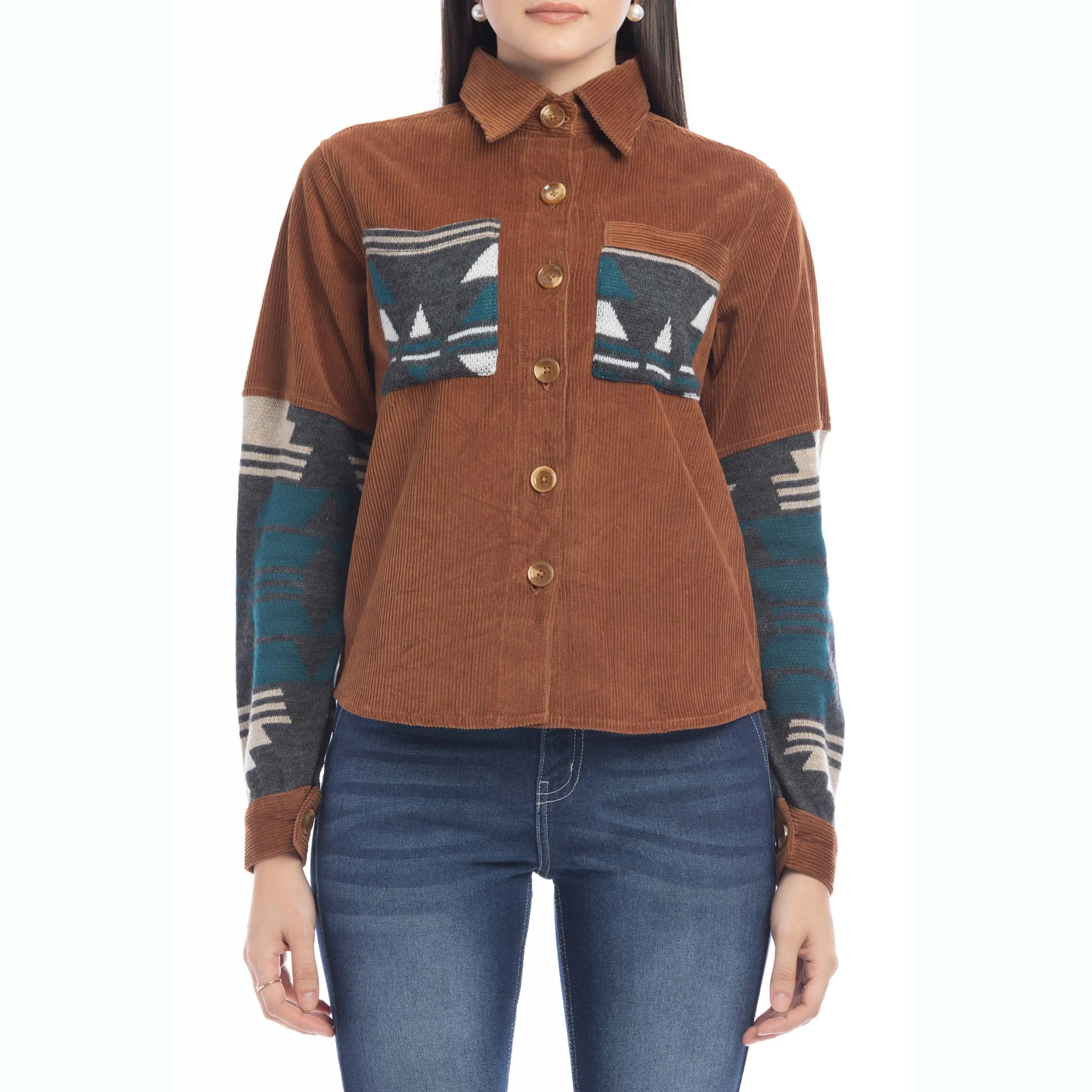 Makenna Sky Jacket sold by Myra Bag product image thumbnail 2