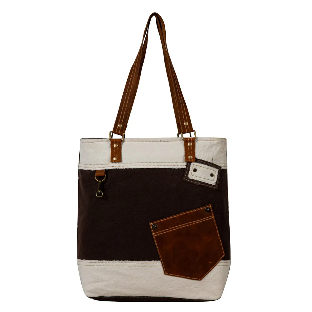 Designer Duo Tote Bag sold by Myra Bag product image thumbnail 5