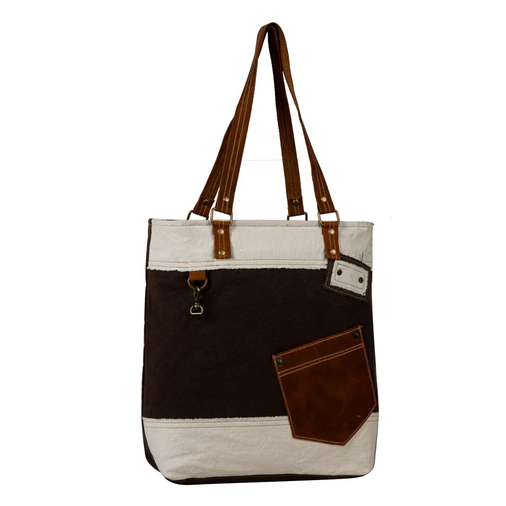 Designer Duo Tote Bag sold by Myra Bag product image thumbnail 2