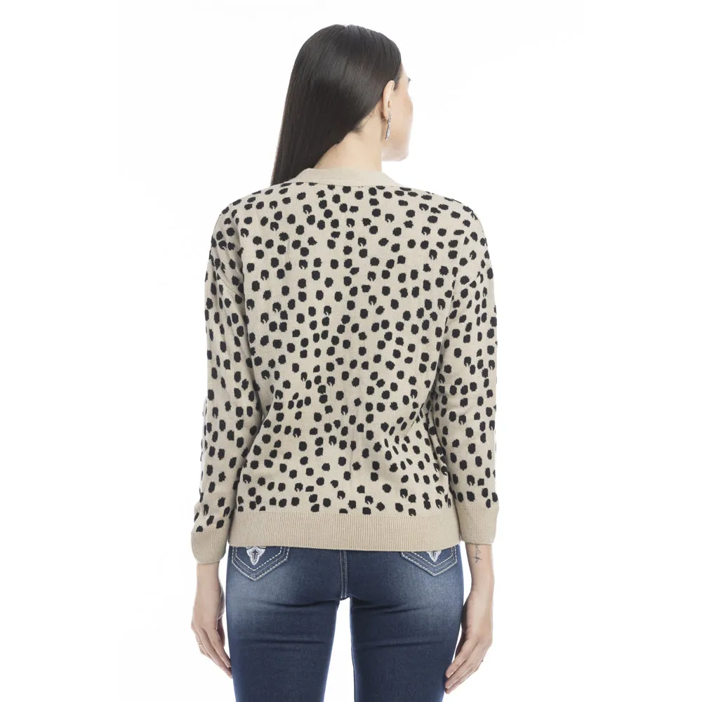 Payton Animal Print Sweater sold by Myra Bag product image thumbnail 3