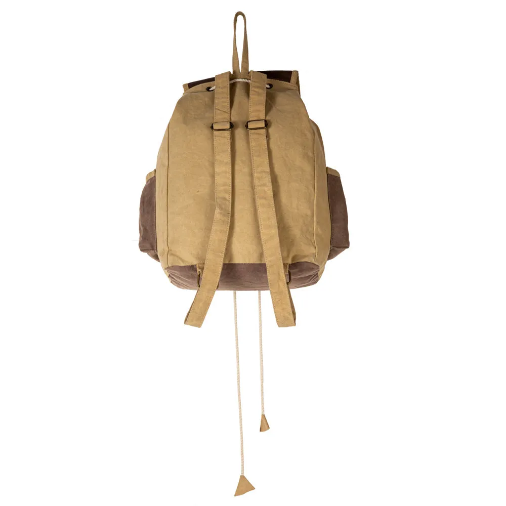 Chesternut Journey Canvas Backpack Bag sold by Myra Bag product image thumbnail 5