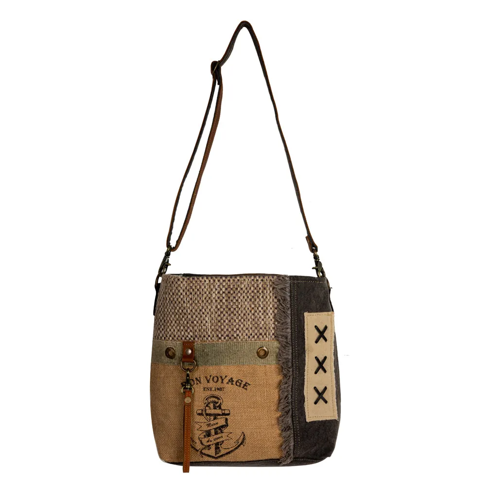Burlander Patch Shoulder Bag sold by Myra Bag product image thumbnail 4