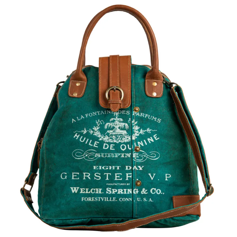 Burlander Trapezoid Shoulder Bag sold by Myra Bag