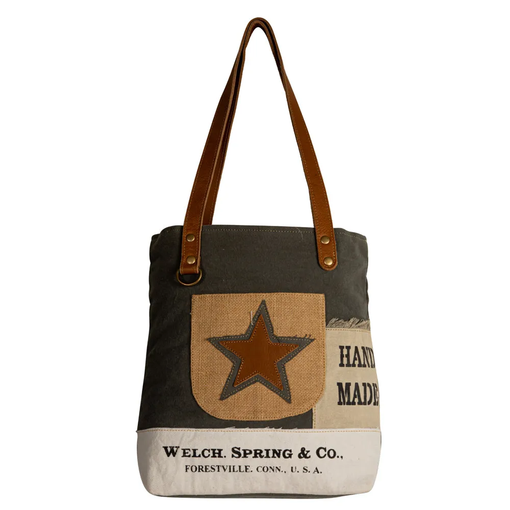 Expedition Patch Tote Bag sold by Myra Bag