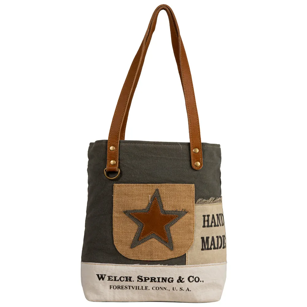 Expedition Patch Tote Bag sold by Myra Bag product image thumbnail 5