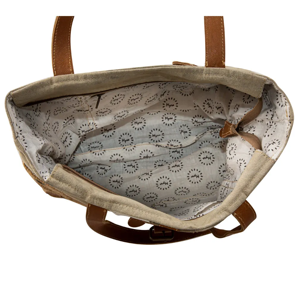 Expeditions Patch Tote Bag sold by Myra Bag product image thumbnail 4