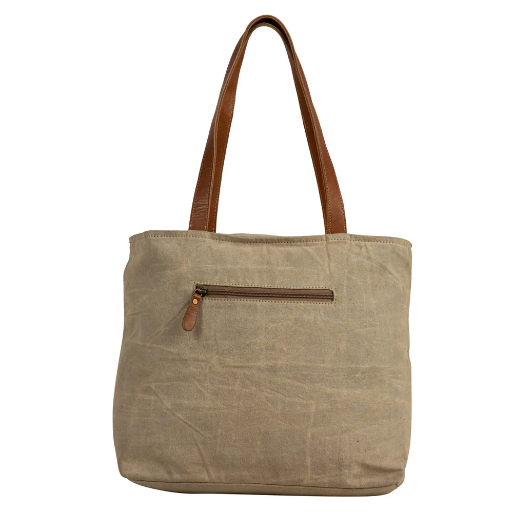 Expeditions Patch Tote Bag sold by Myra Bag product image thumbnail 3