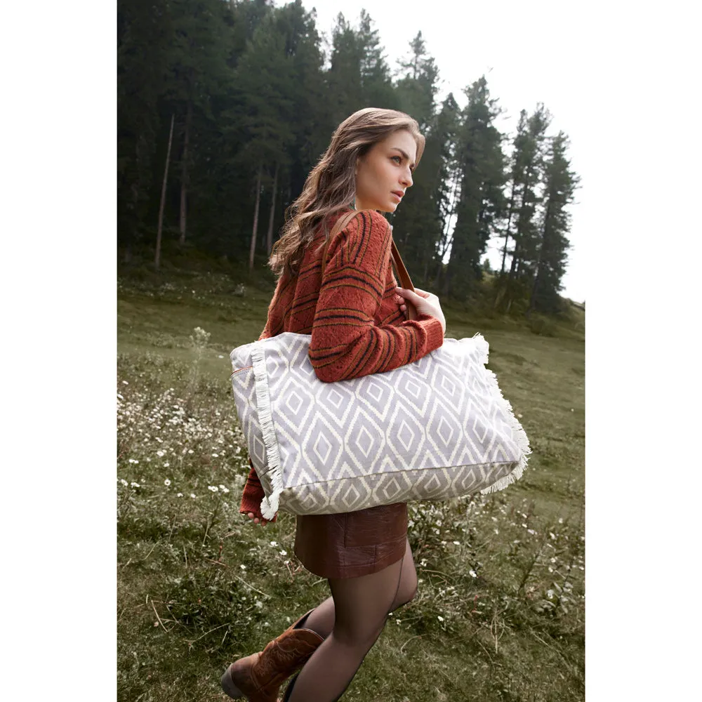 Mist Weaver Weekend Bag sold by Myra Bag product image thumbnail 5