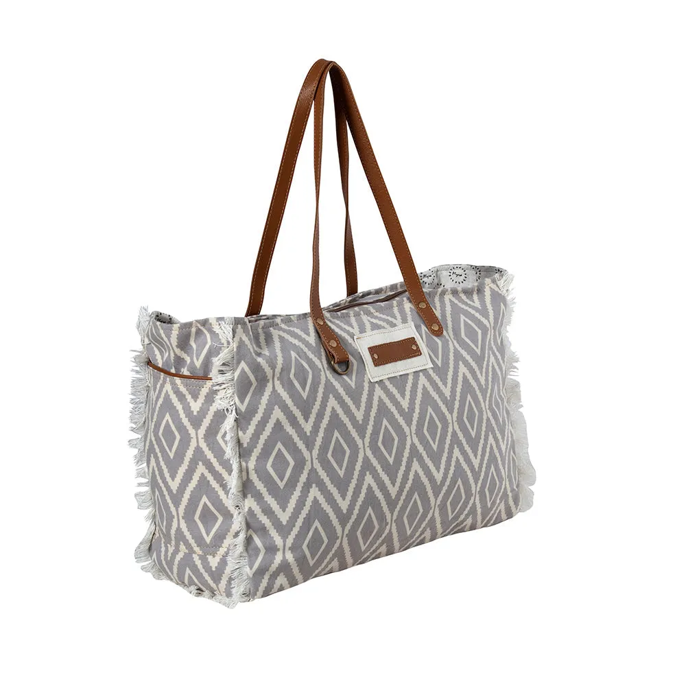 Mist Weaver Weekend Bag sold by Myra Bag product image thumbnail 2