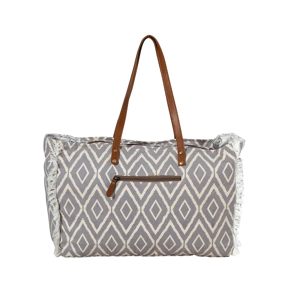 Mist Weaver Weekend Bag sold by Myra Bag product image thumbnail 3