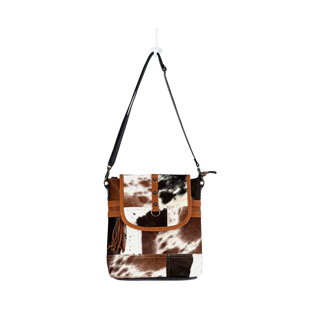 Tyler Ridge Leather Hairon Bag sold by Myra Bag product image thumbnail 4