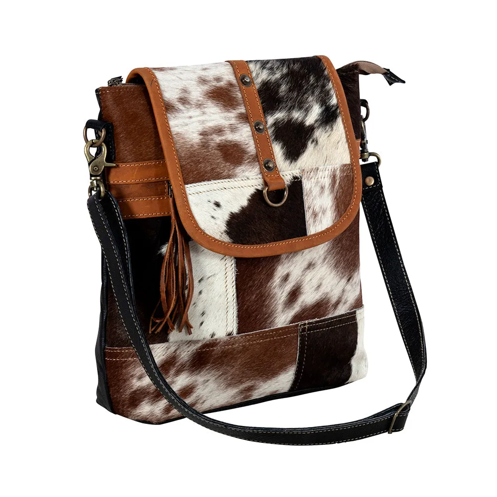 Tyler Ridge Leather Hairon Bag sold by Myra Bag product image thumbnail 2