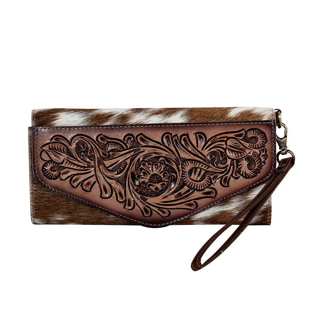 Marquez Trail Hand-Tooled Wallet sold by Myra Bag