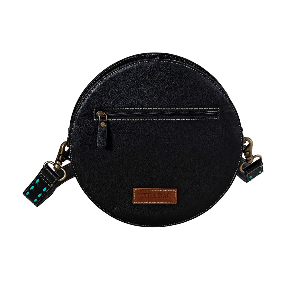 Sunflower Sunrise Round Bag sold by Myra Bag product image thumbnail 3