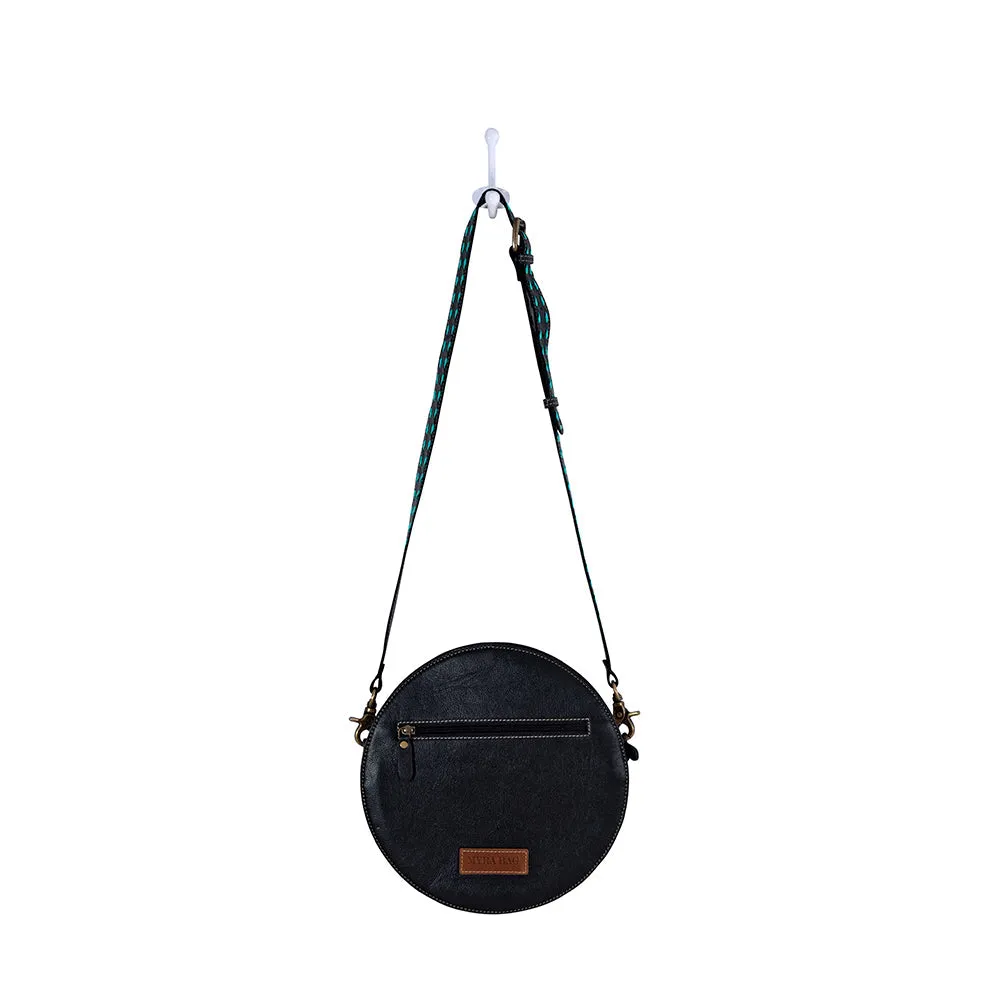 Sunflower Sunrise Round Bag sold by Myra Bag product image thumbnail 5