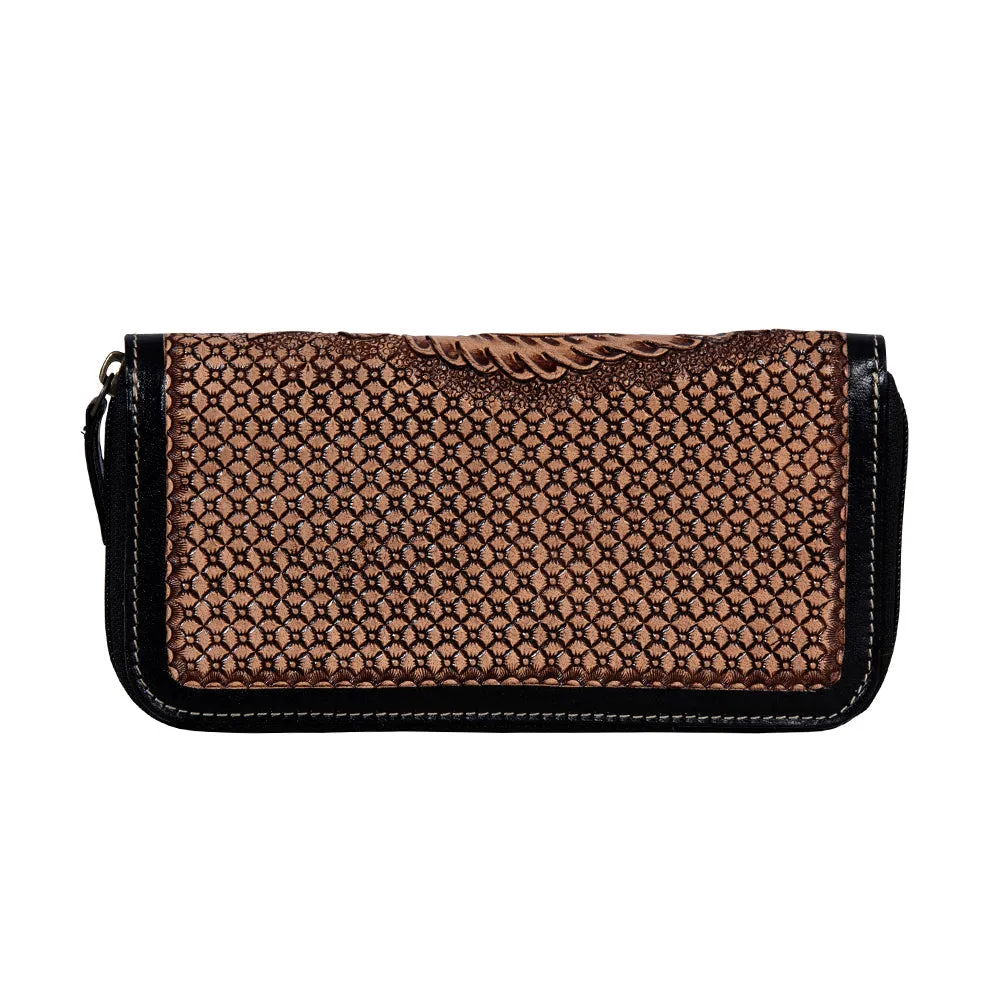 Spirit of the Herd Hand-Tooled Wallet sold by Myra Bag product image thumbnail 3