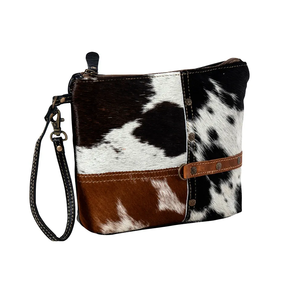 Tyler Ridge Hair-on Hide Pouch sold by Myra Bag product image thumbnail 2
