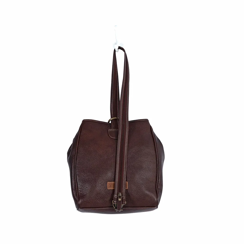 Mountain Trail Convertible Leather & Hairon Bag sold by Myra Bag product image thumbnail 5