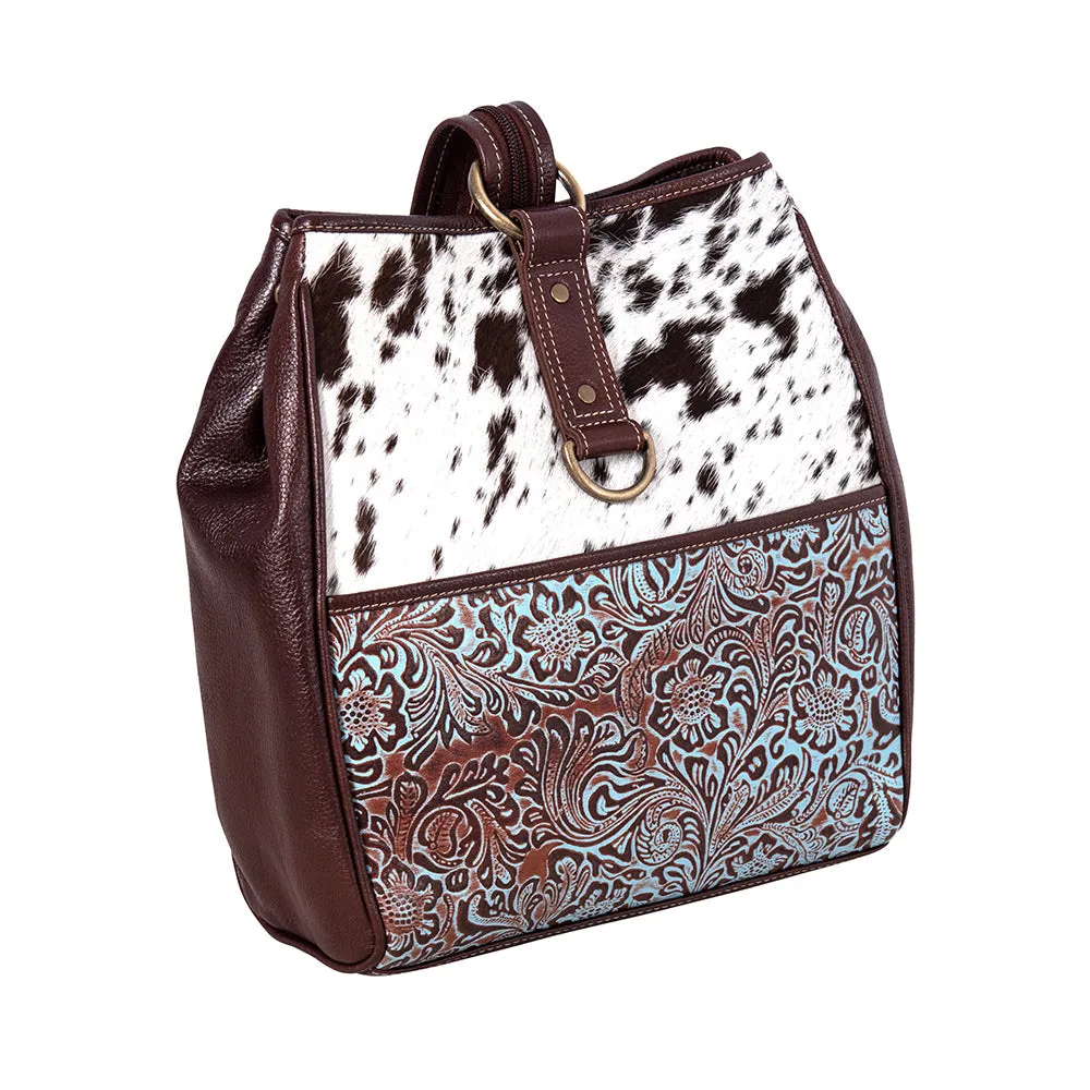 Mountain Trail Convertible Leather & Hairon Bag sold by Myra Bag product image thumbnail 2