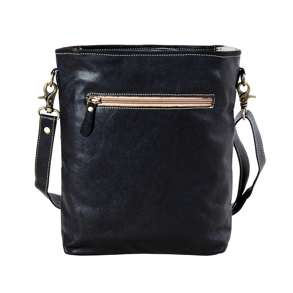 Tyler Ridge Hair-on Hide Leather Bag sold by Myra Bag product image thumbnail 3