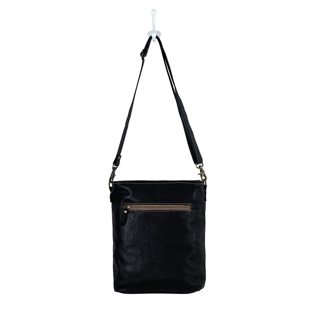 Tyler Ridge Hair-on Hide Leather Bag sold by Myra Bag product image thumbnail 5