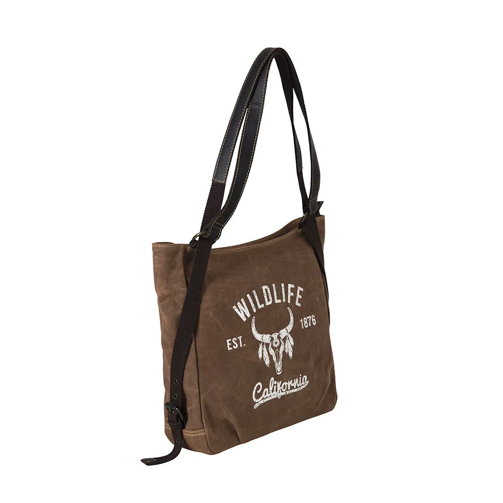 California Wildlife Tote Bag sold by Myra Bag product image thumbnail 2