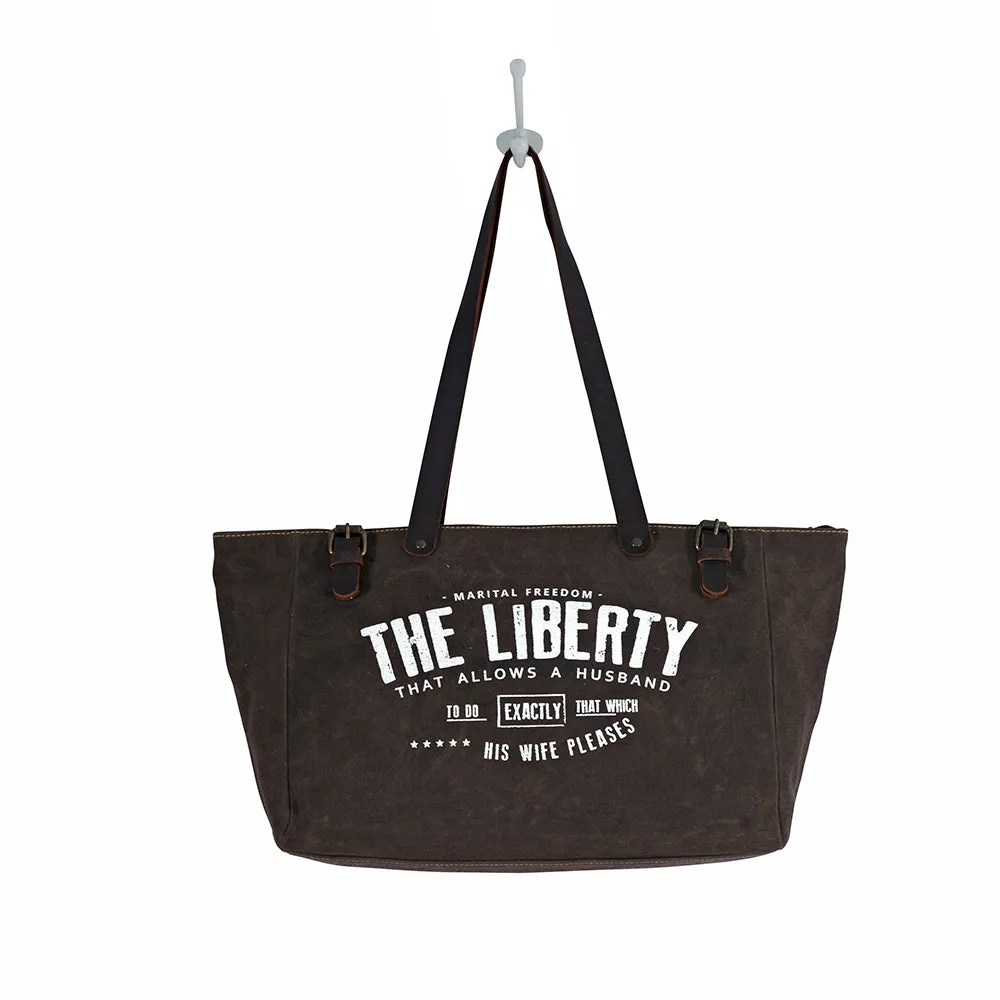 The Liberty Weekender Bag sold by Myra Bag product image thumbnail 4