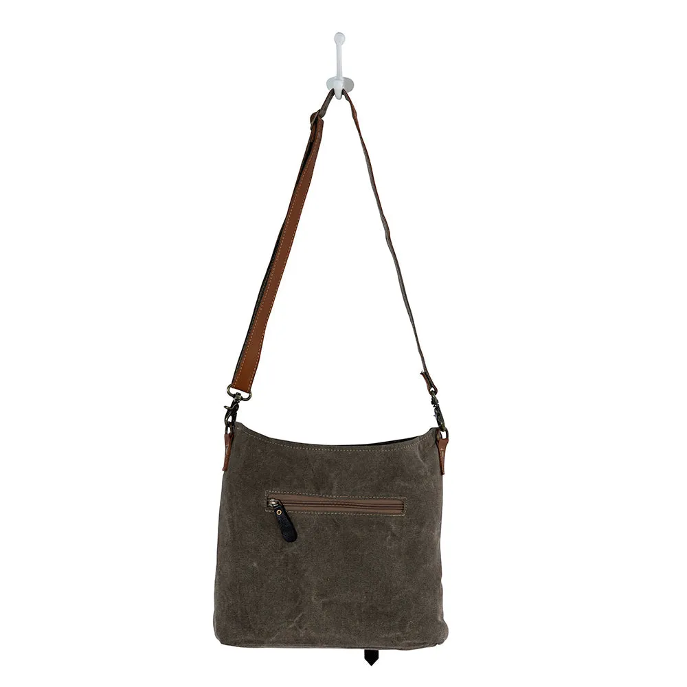 Mountain Man Rustic Shoulder Bag sold by Myra Bag product image thumbnail 5