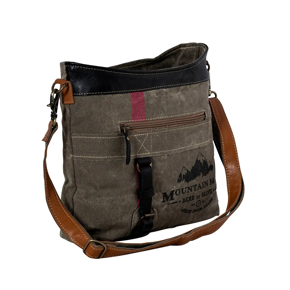 Mountain Man Rustic Shoulder Bag sold by Myra Bag product image thumbnail 2