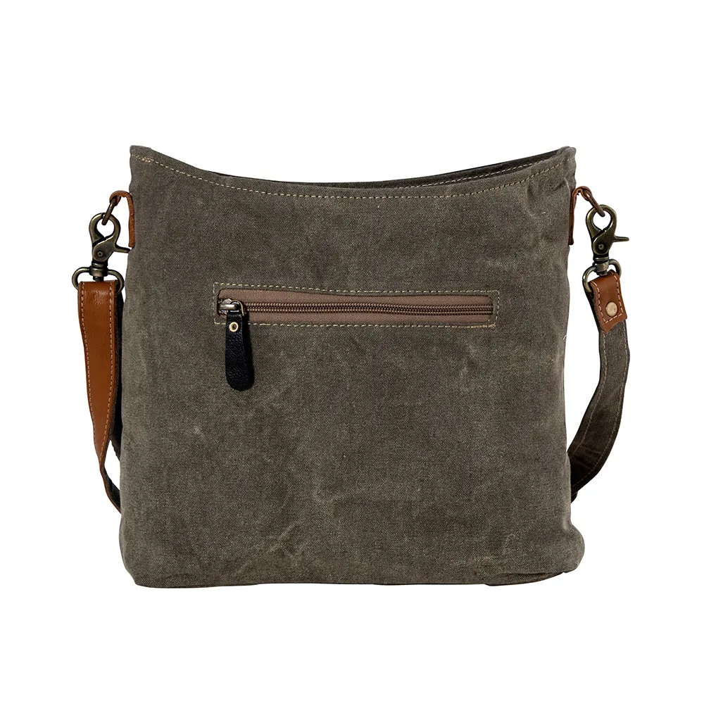 Mountain Man Rustic Shoulder Bag sold by Myra Bag product image thumbnail 3