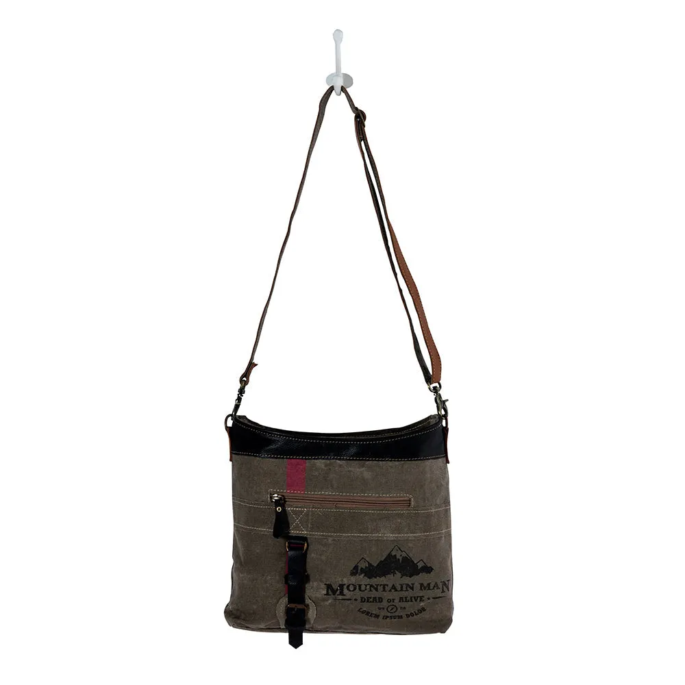 Mountain Man Rustic Shoulder Bag sold by Myra Bag product image thumbnail 4