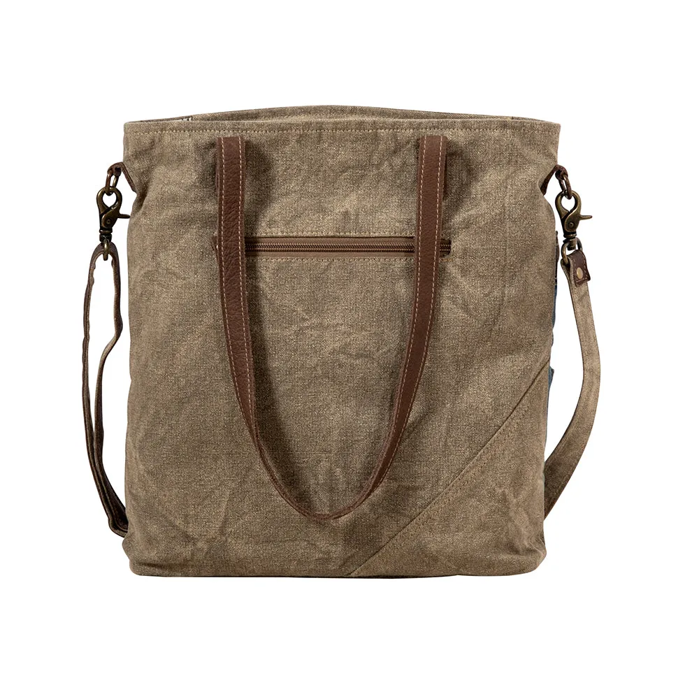 Gormully Denim Tote Bag sold by Myra Bag product image thumbnail 3