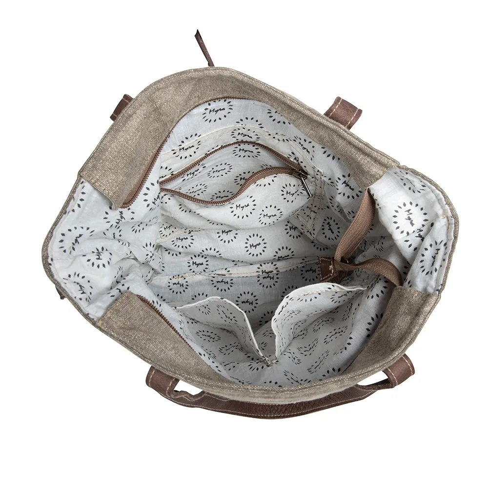 Gormully Denim Tote Bag sold by Myra Bag product image thumbnail 4