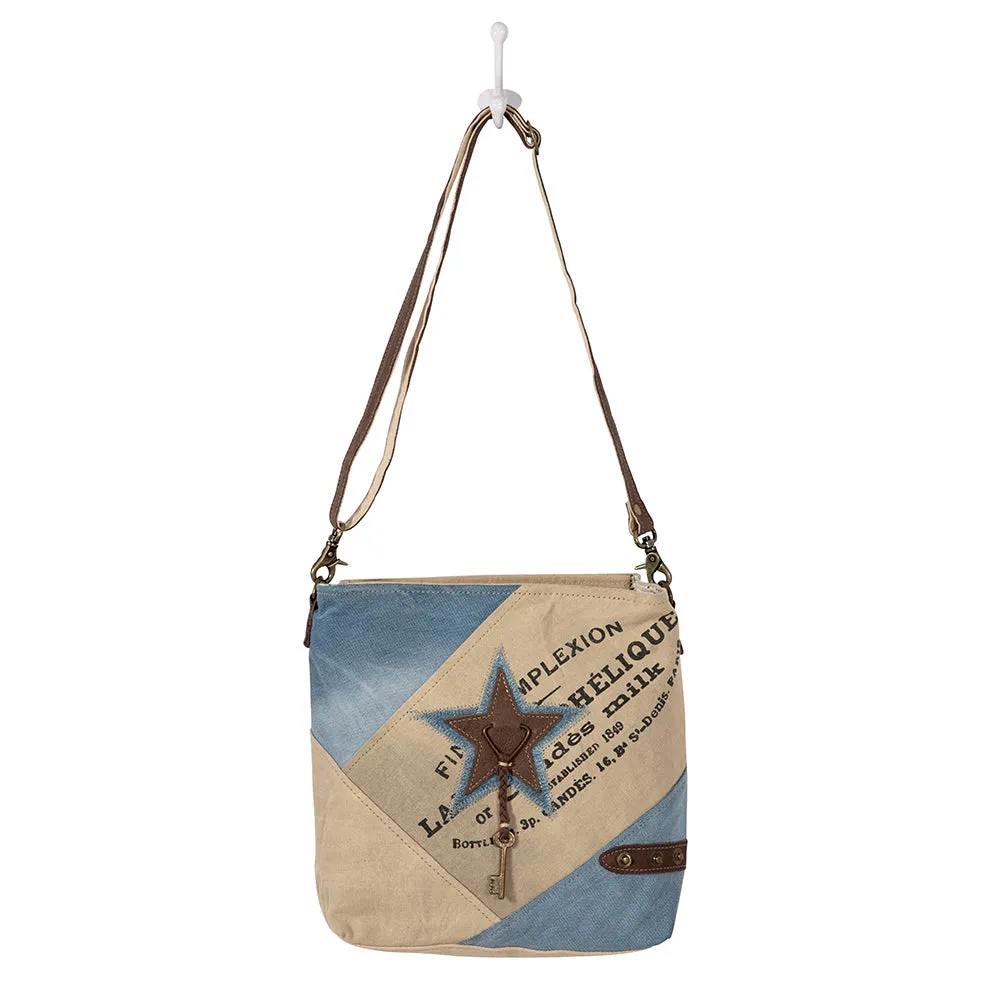 Blue Star Key Messenger Bag sold by Myra Bag product image thumbnail 4