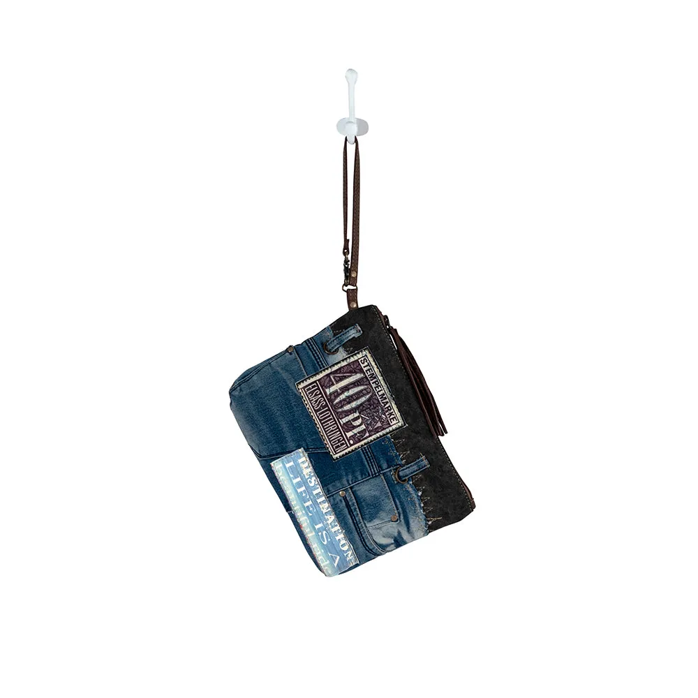 Gormully Denim Pouch sold by Myra Bag product image thumbnail 4