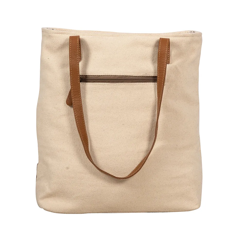 Farine Canvas Tote Bag sold by Myra Bag product image thumbnail 3