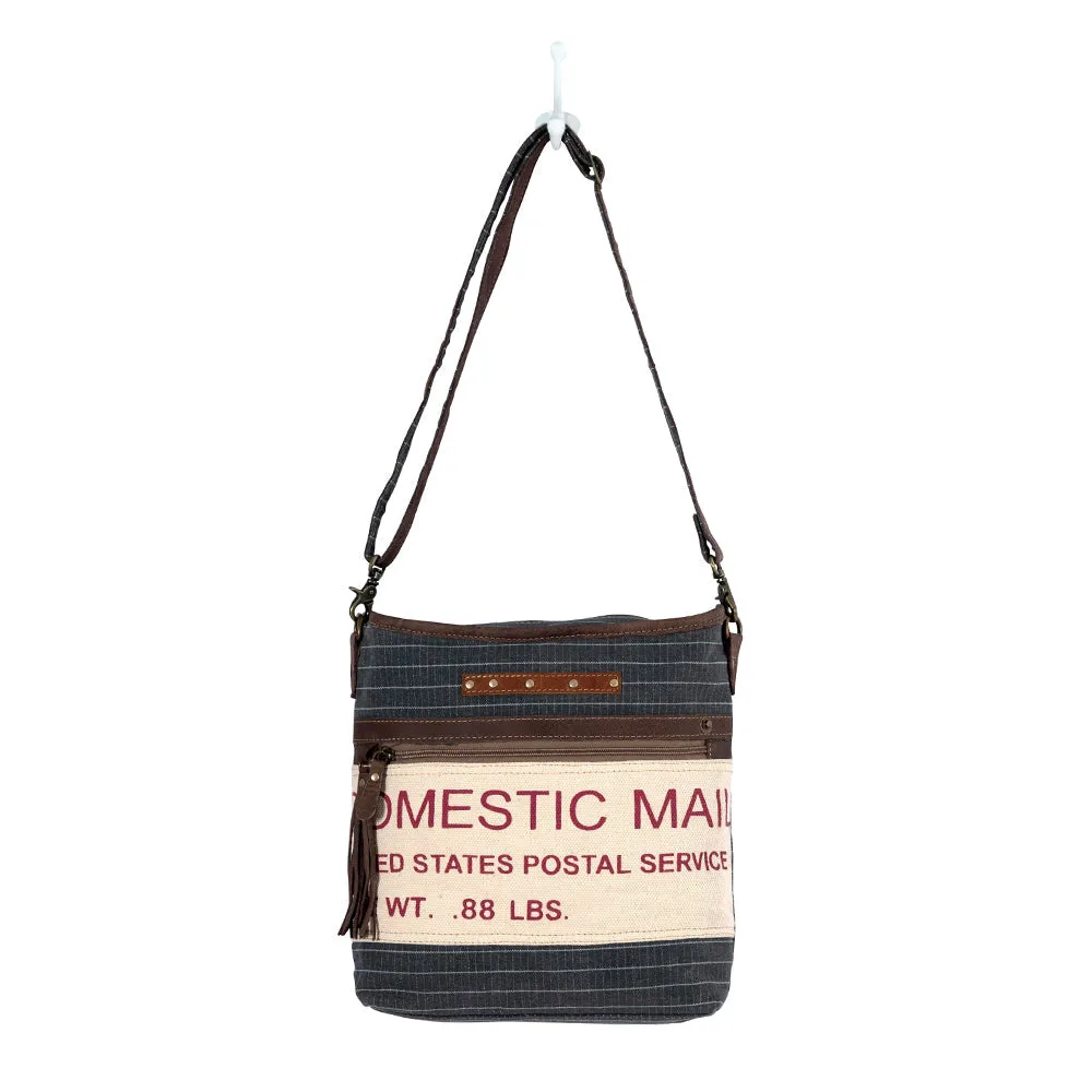 Domestic Mail Small Shoulder Bag sold by Myra Bag product image thumbnail 4