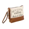 Farine Canvas Pouch sold by Myra Bag