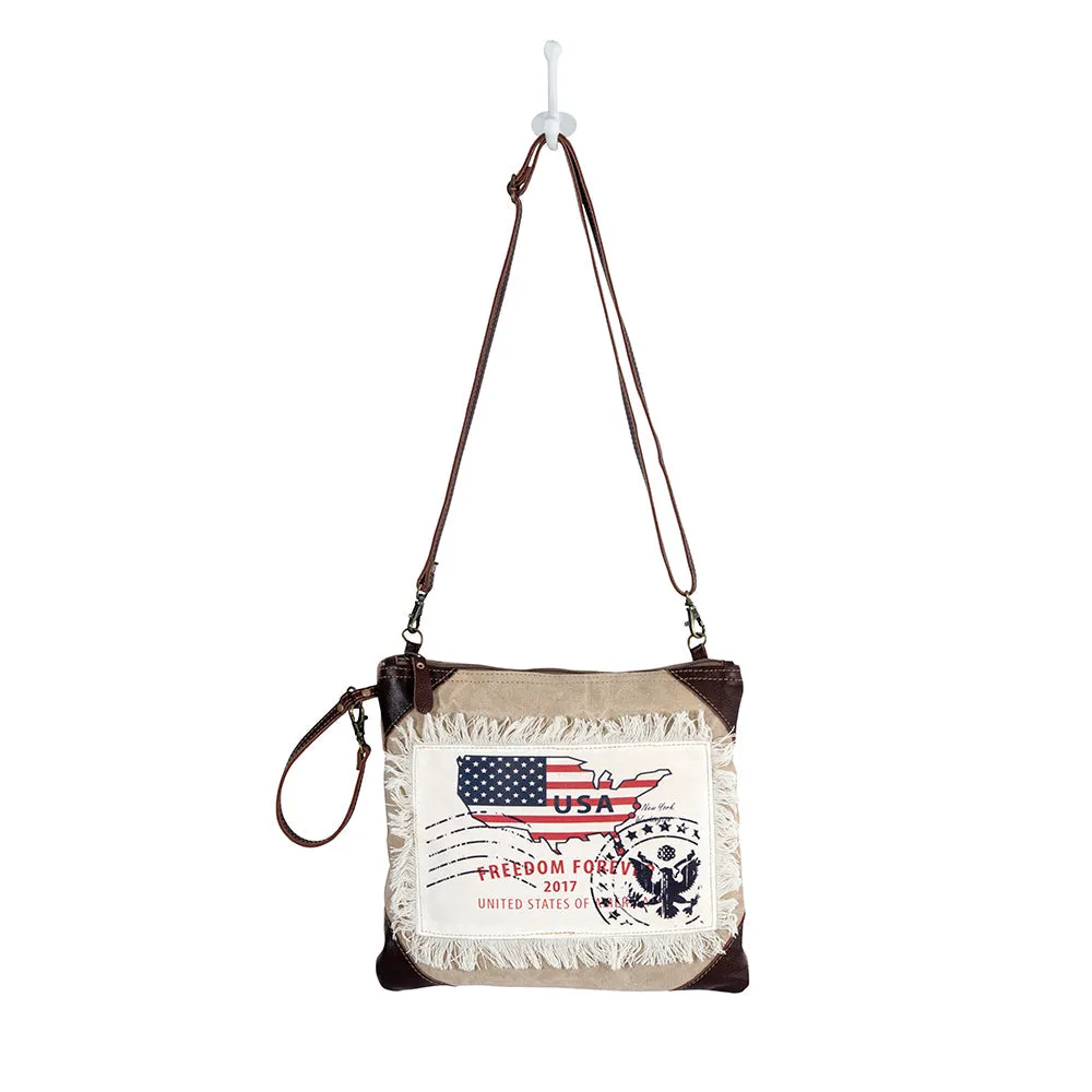 USA Freedom Shoulder Bag sold by Myra Bag product image thumbnail 4