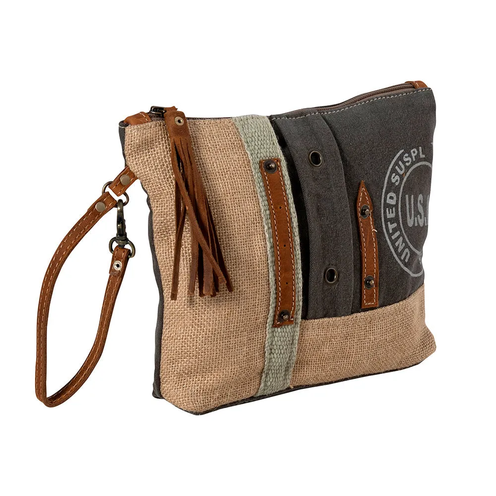 USA Canvas Patch Pouch sold by Myra Bag product image thumbnail 2