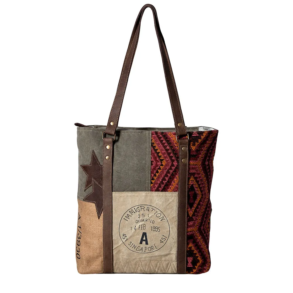 Singapore Port of Call Tote Bag sold by Myra Bag