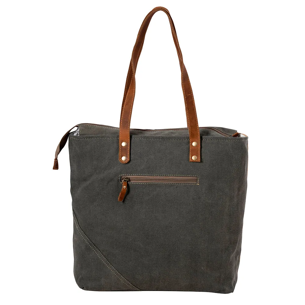 USA Canvas Patch Tote Bag sold by Myra Bag product image thumbnail 3