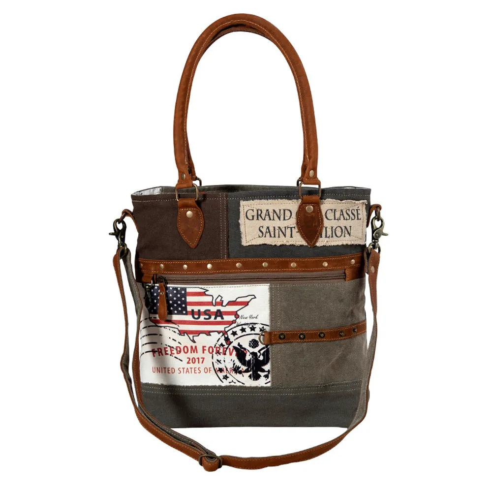 USA Freedom Tote Bag sold by Myra Bag