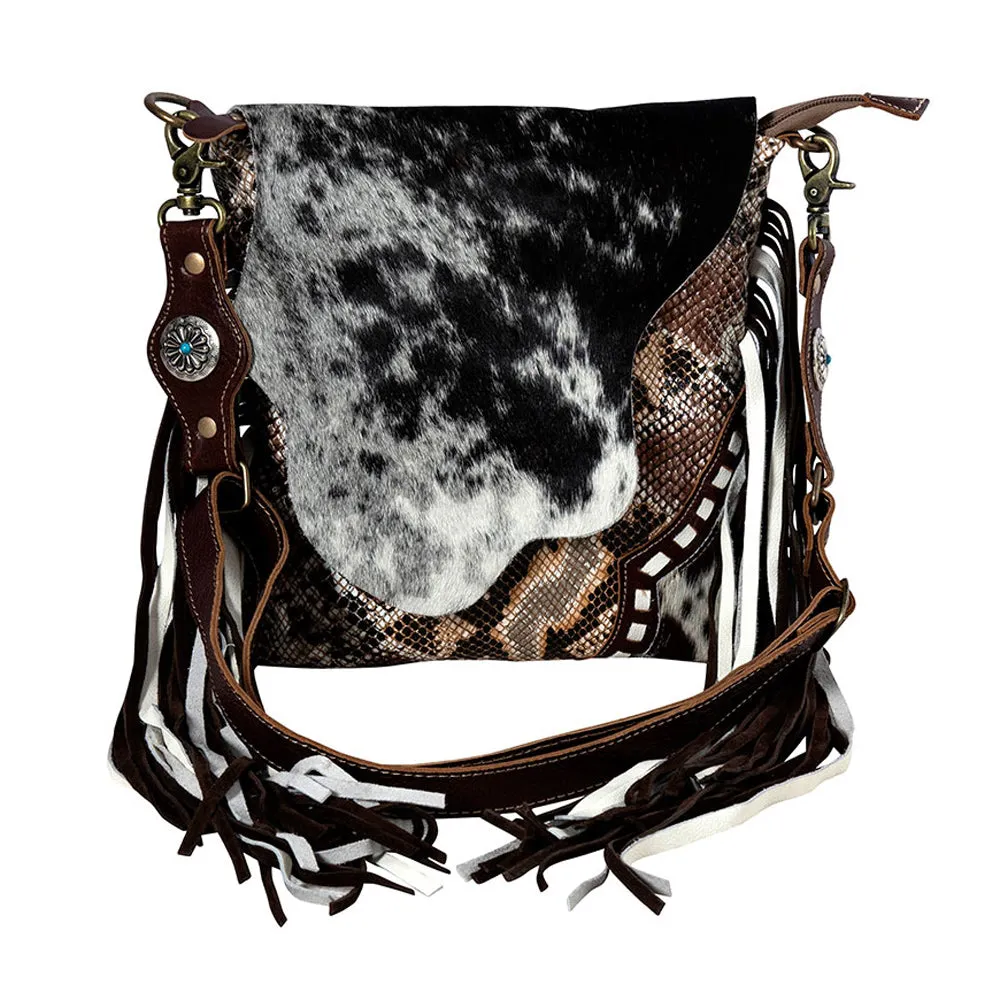 Culver Draw Fringed Concealed-carry Bag sold by Myra Bag