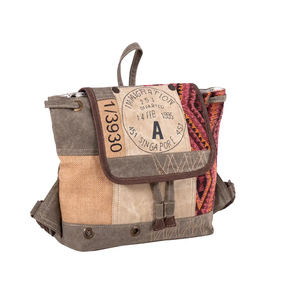 Singapore Port of Call Backpack Bag sold by Myra Bag product image thumbnail 2